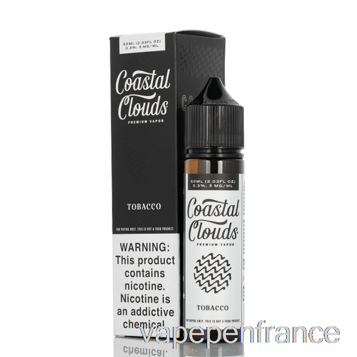 Tabac - Nuages ​​côtiers Co. - Stylo Vape 60 Ml 3 Mg